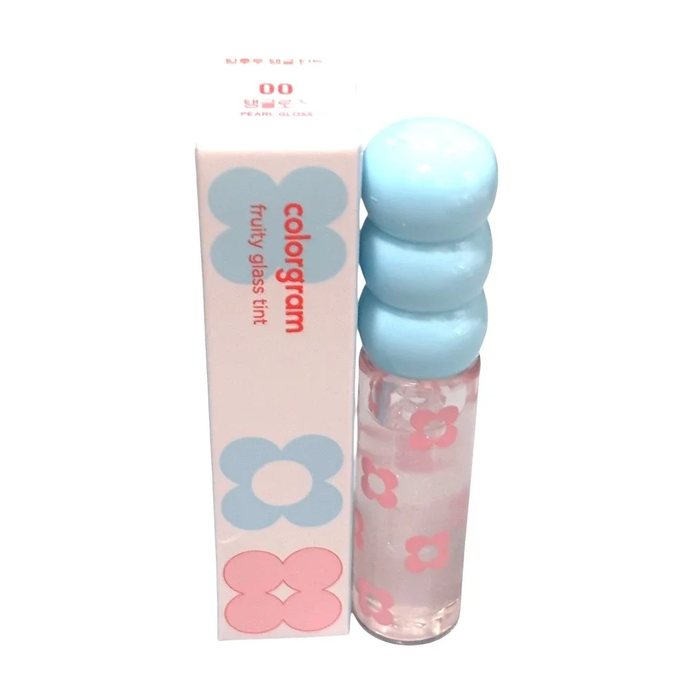Colorgram Fruity Glass Tint 00 Pearl Gloss K-Beauty Lip Gloss New In Box